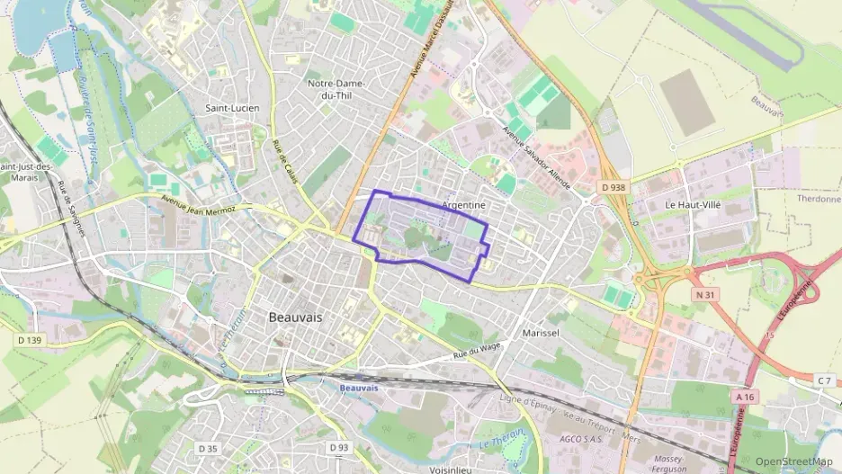 Appartement 81 m² quatre pièces à vendre à Beauvais