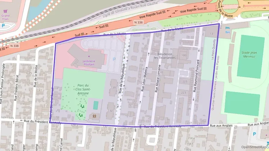 Appartement 63 m² trois pièces à vendre à Le Petit-Quevilly Appartement 63 m² trois pièces à vendre à Le Petit-Quevilly