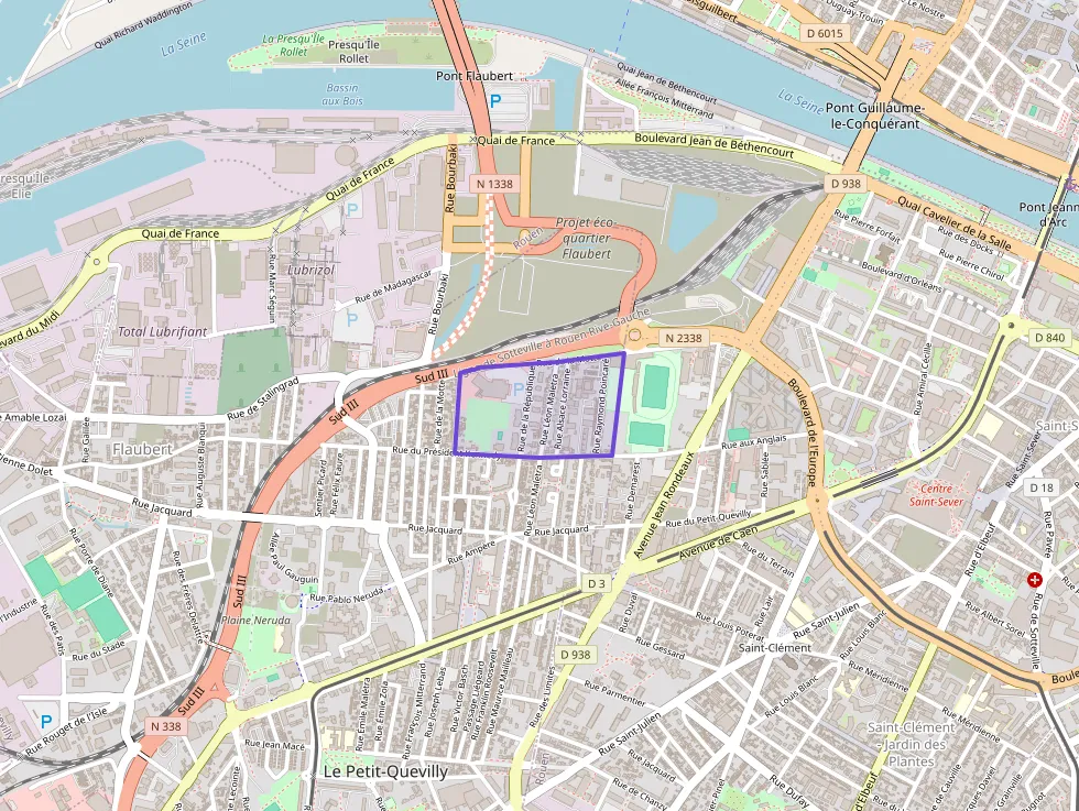 Appartement 63 m² trois pièces à vendre à Le Petit-Quevilly