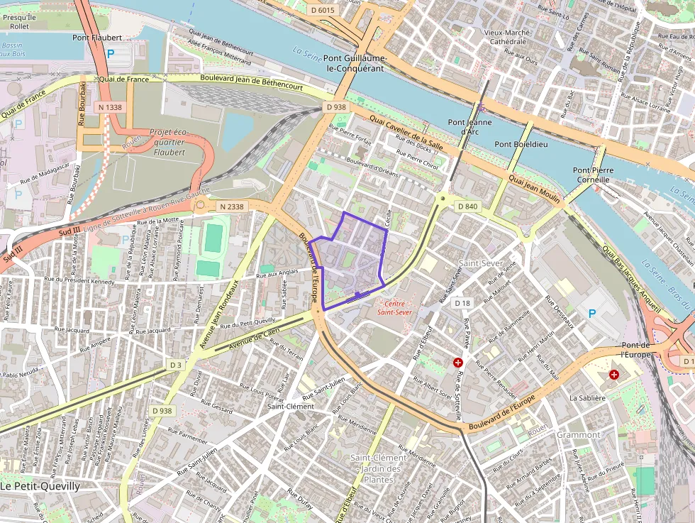 Appartement 93 m² quatre pièces à vendre à Rouen