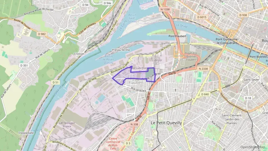 Appartement 45 m² trois pièces à vendre à Le Petit-Quevilly Appartement 45 m² trois pièces à vendre à Le Petit-Quevilly