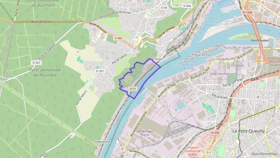 Appartement 60 m² trois pièces à vendre à Canteleu