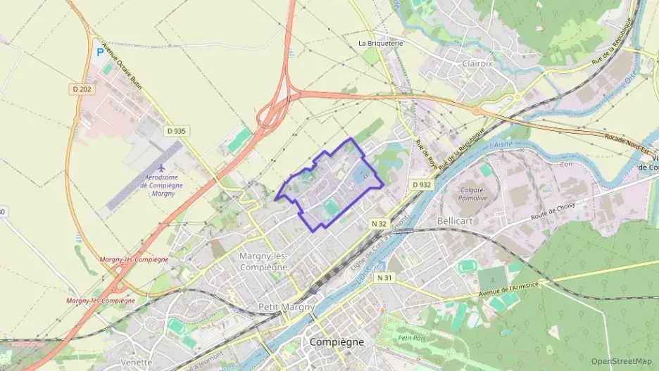 Appartement 79 m² trois pièces à vendre à Margny-lès-Compiègne