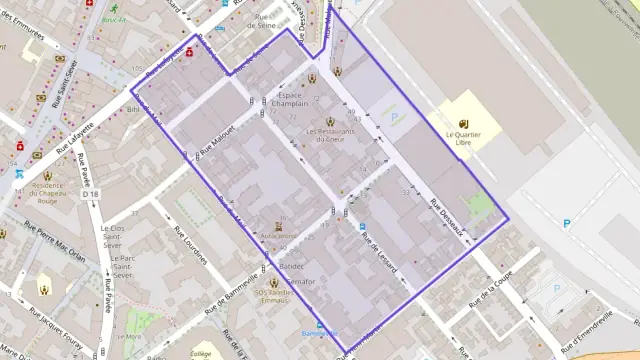 Appartement 42 m² une piece à vendre à Rouen