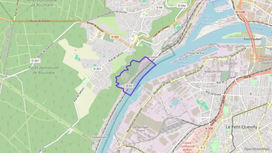Appartement 60 m² trois pièces à vendre à Canteleu