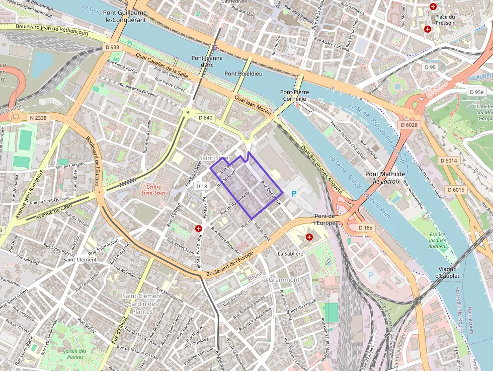 Appartement 62 m² trois pièces à vendre à Rouen