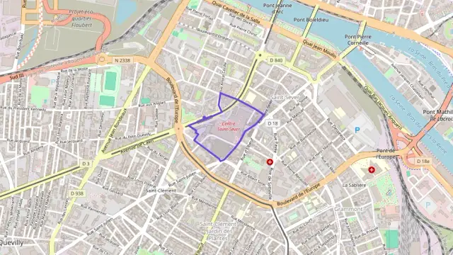 Appartement 28 m² une piece à vendre à Rouen