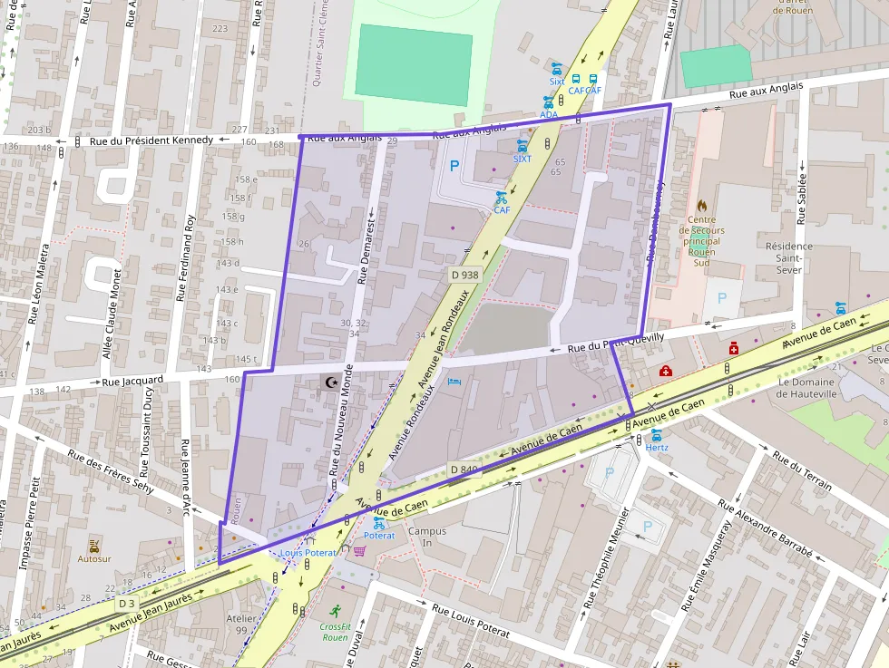 Appartement 59 m² trois pièces à vendre à Rouen