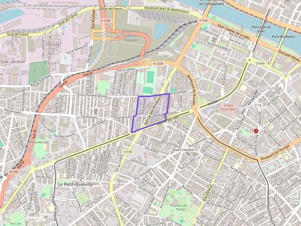 Appartement 59 m² trois pièces à vendre à Rouen