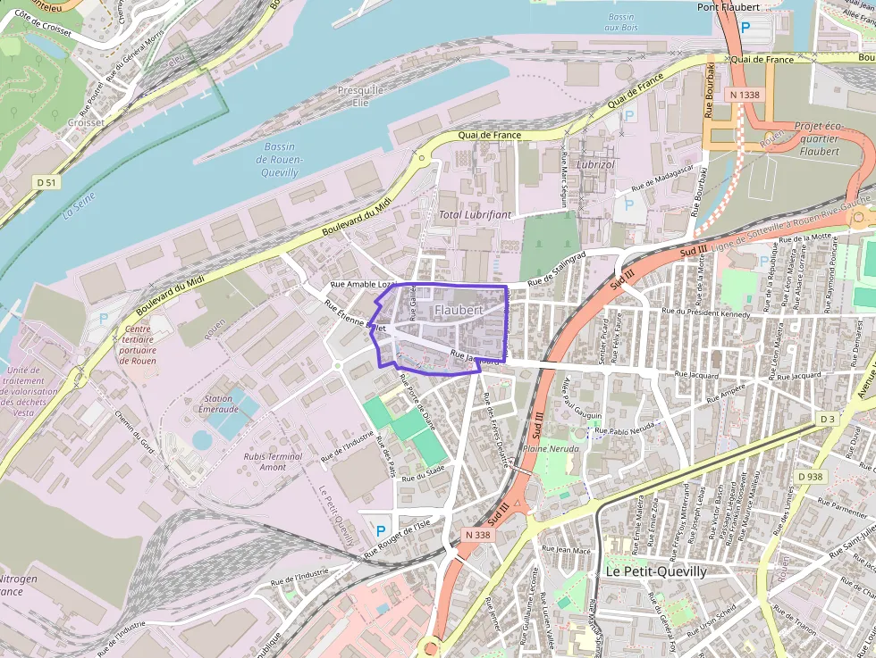 Appartement 63 m² trois pièces à vendre à Le Petit-Quevilly