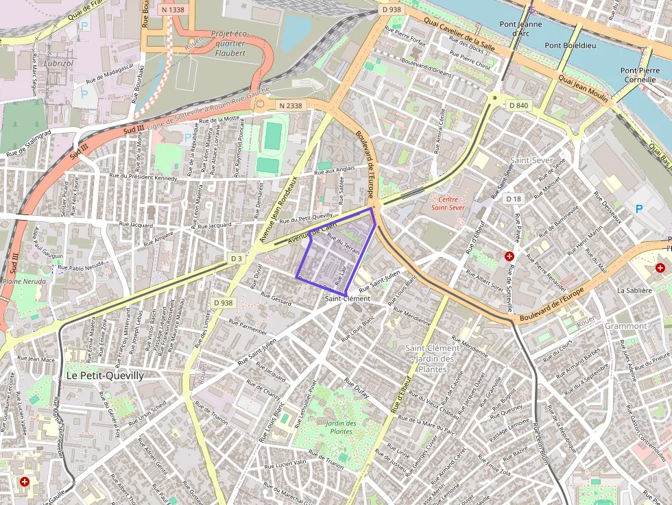 Appartement 82 m² trois pièces à vendre à Rouen