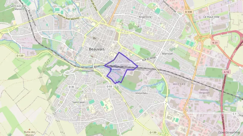 Appartement 40 m² une piece à vendre à Beauvais