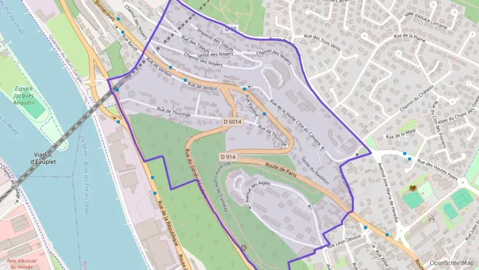 Appartement 89 m² quatre pièces à vendre à Bonsecours