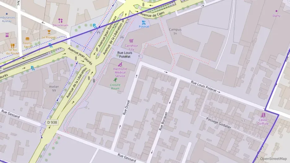 Appartement 60 m² deux pieces à vendre à Rouen Appartement 60 m² deux pieces à vendre à Rouen