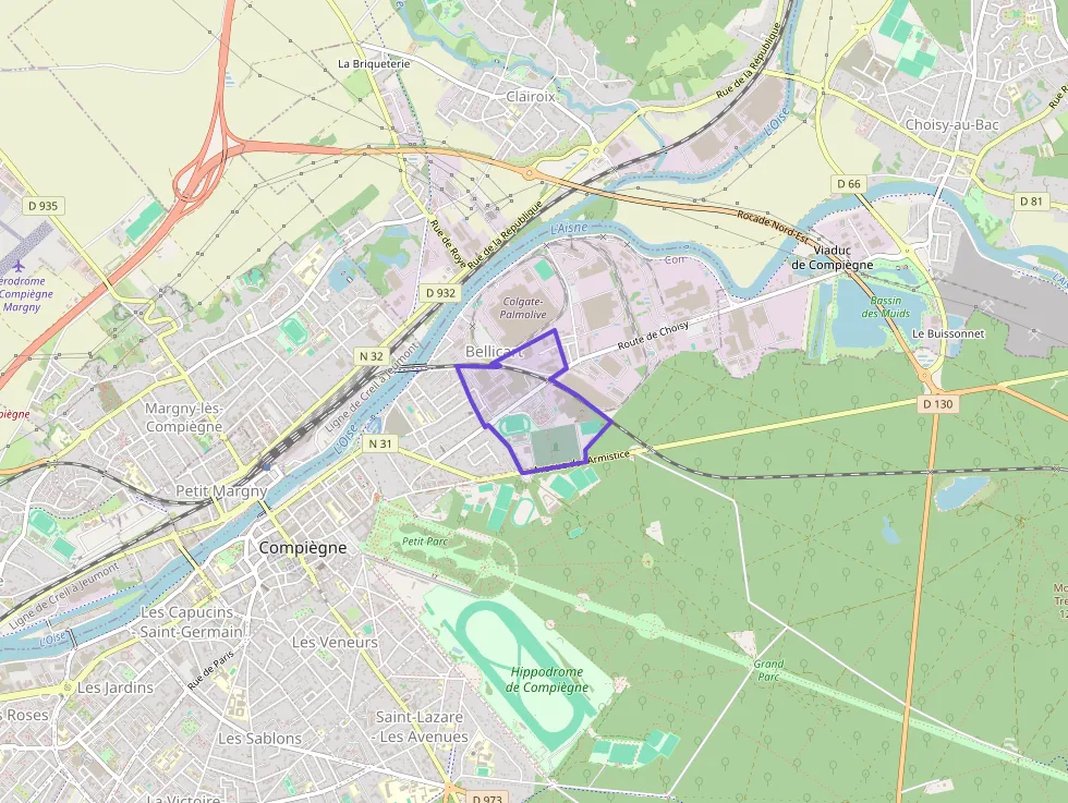 Appartement 120 m² quatre pièces à vendre à Compiègne