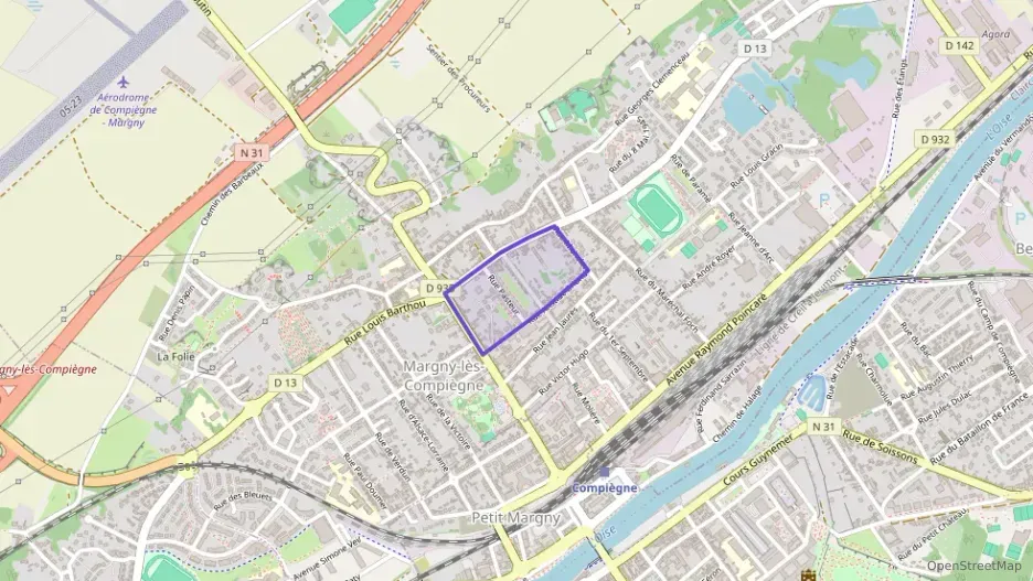 Appartement 63 m² trois pièces à vendre à Margny-lès-Compiègne Appartement 63 m² trois pièces à vendre à Margny-lès-Compiègne