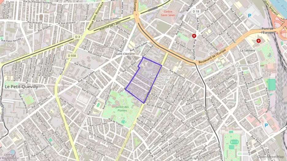 Appartement 46 m² deux pieces à vendre à Rouen