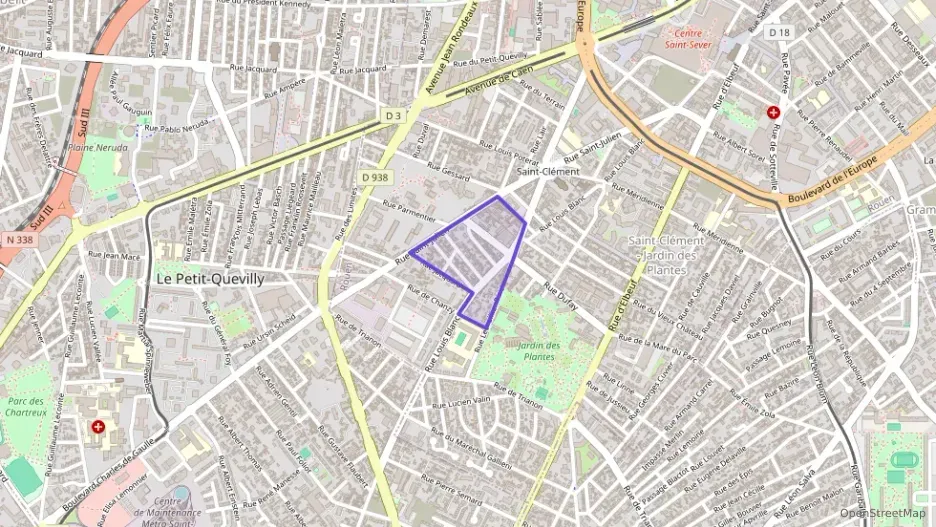 Appartement 67 m² trois pièces à vendre à Rouen