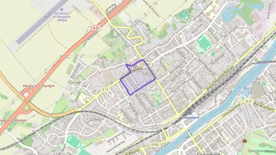 Appartement 45 m² deux pieces à vendre à Margny-lès-Compiègne Appartement 45 m² deux pieces à vendre à Margny-lès-Compiègne