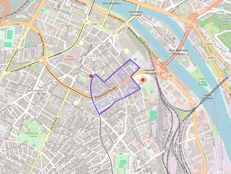 Appartement 71 m² trois pièces à vendre à Rouen