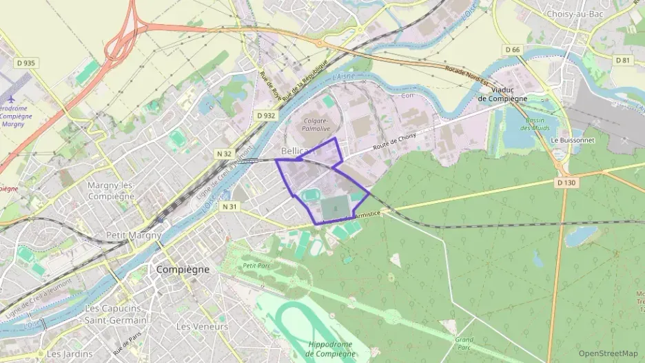 Appartement 46 m² deux pieces à vendre à Compiègne Appartement 46 m² deux pieces à vendre à Compiègne