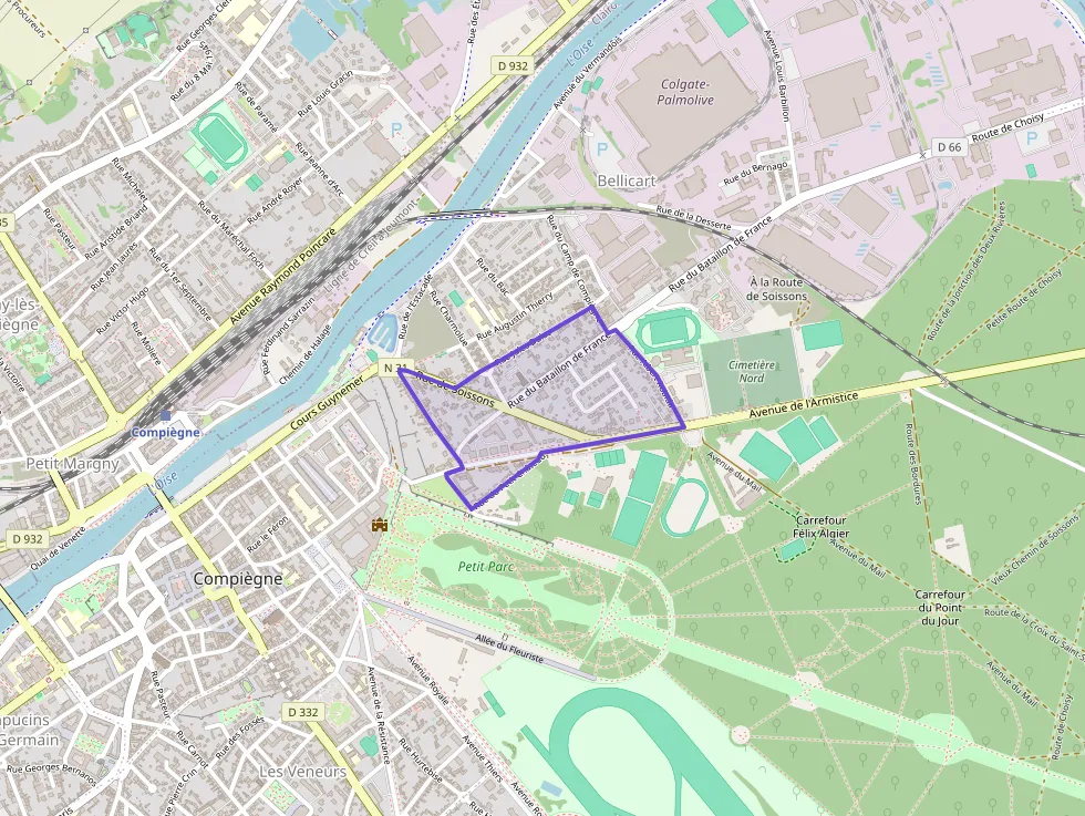 Appartement 20 m² deux pieces à vendre à Compiègne