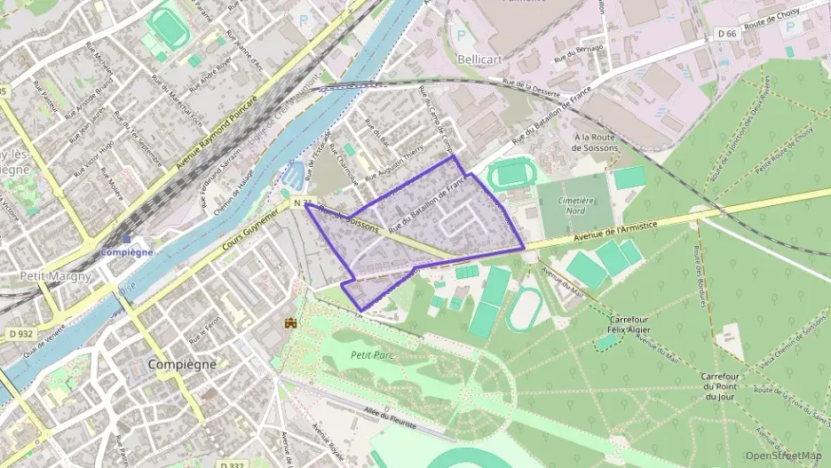 Appartement 20 m² deux pieces à vendre à Compiègne Appartement 20 m² deux pieces à vendre à Compiègne