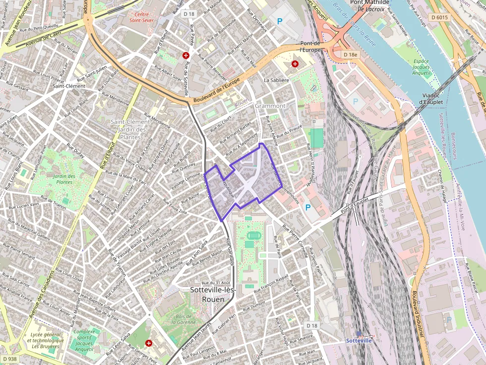 Appartement 40 m² deux pieces à vendre à Sotteville-lès-Rouen