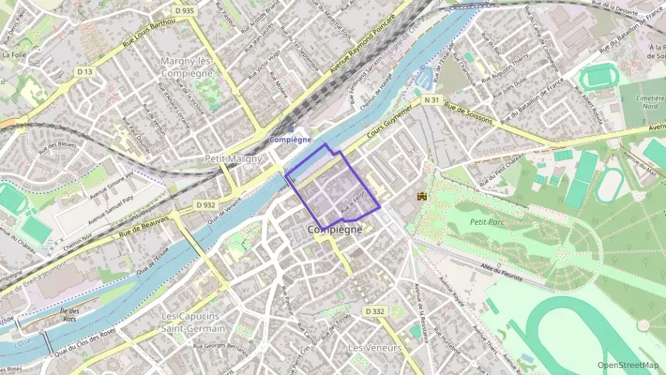 Appartement 31 m² une piece à vendre à Compiègne
