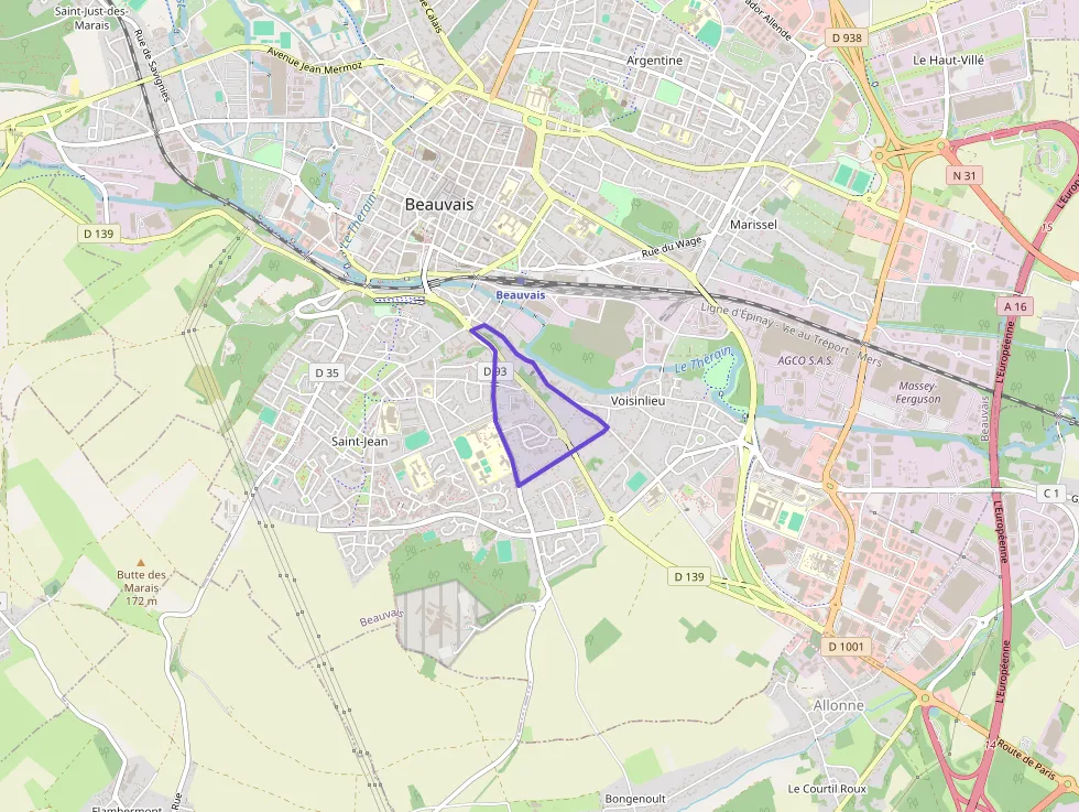 Appartement 43 m² deux pieces à vendre à Beauvais