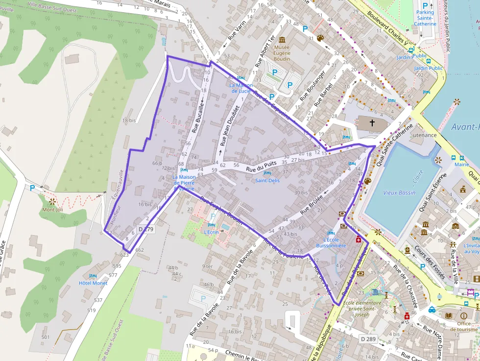 Appartement 56 m² trois pièces à vendre à Honfleur