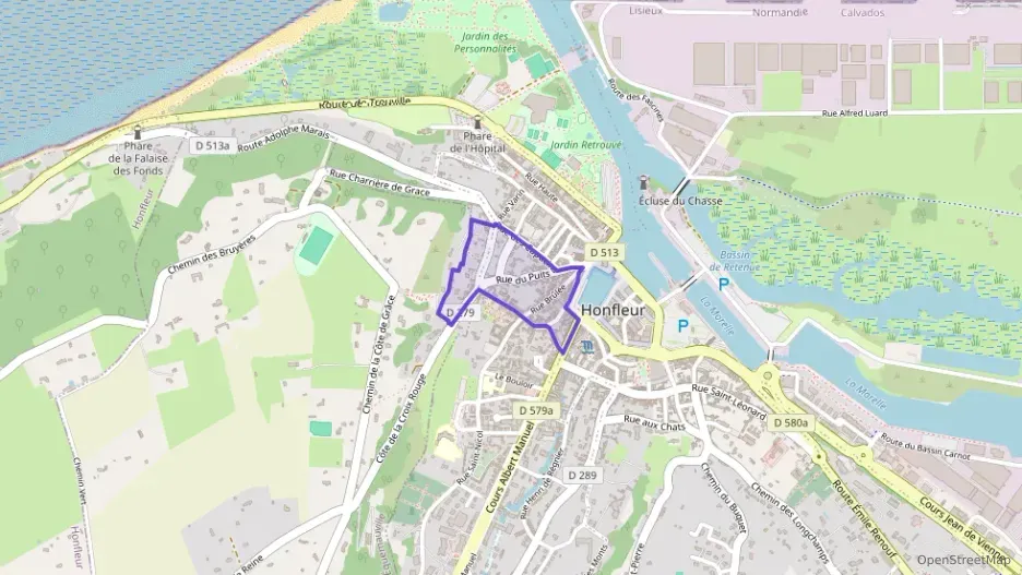Appartement 58 m² trois pièces à vendre à Honfleur