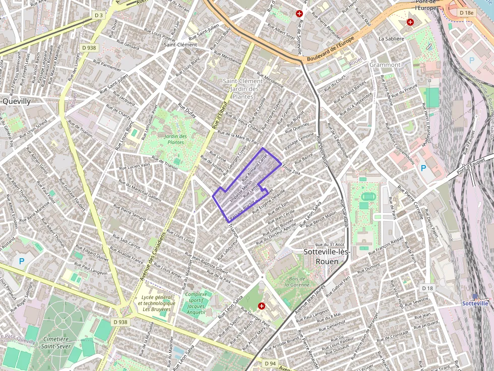 Appartement 56 m² trois pièces à vendre à Sotteville-lès-Rouen