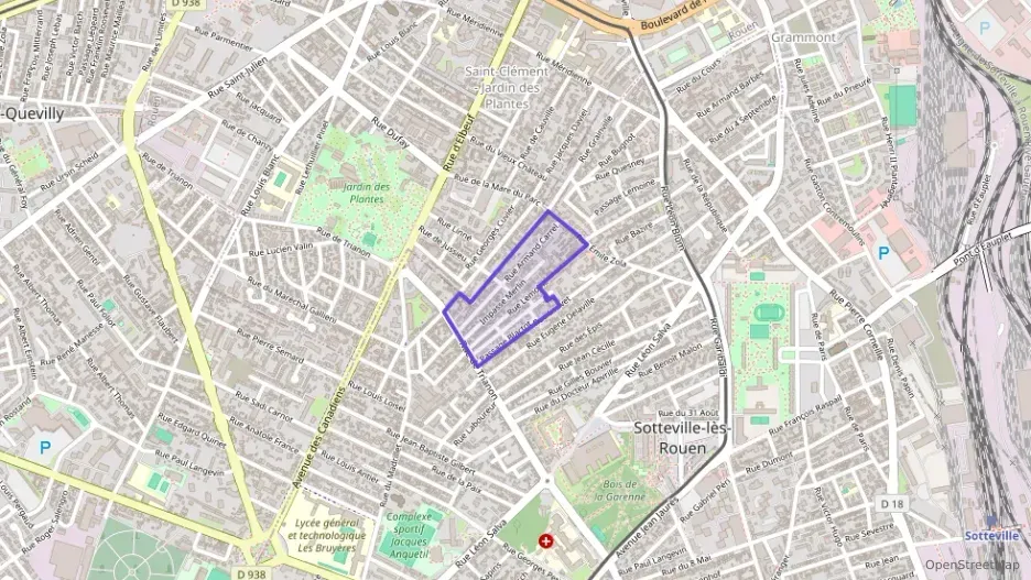 Appartement 56 m² trois pièces à vendre à Sotteville-lès-Rouen Appartement 56 m² trois pièces à vendre à Sotteville-lès-Rouen