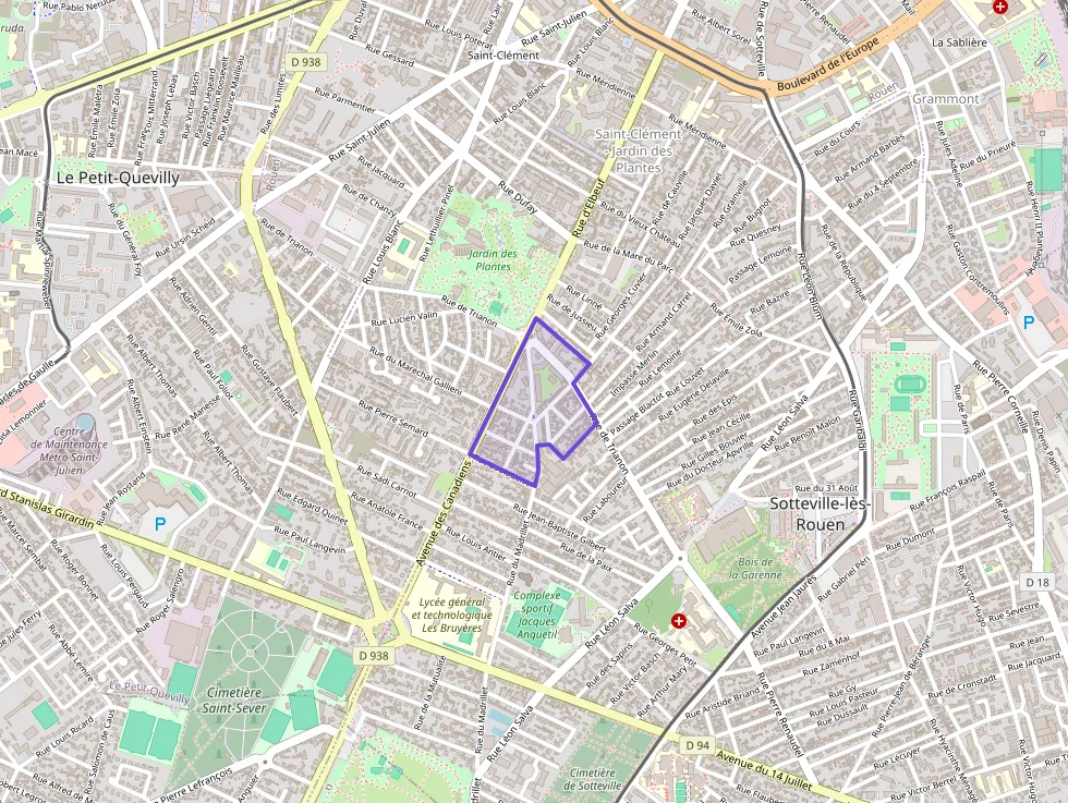 Appartement 48 m² deux pieces à vendre à Sotteville-lès-Rouen