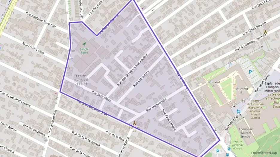 Appartement 56 m² trois pièces à vendre à Sotteville-lès-Rouen