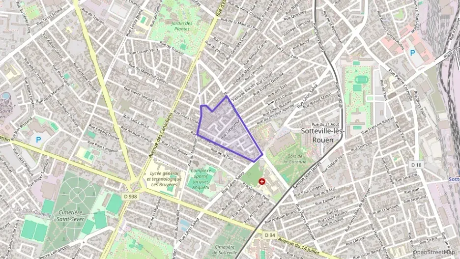 Appartement 56 m² trois pièces à vendre à Sotteville-lès-Rouen