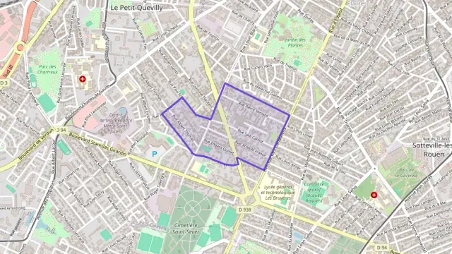 Appartement 93 m² 5 pièces à vendre à Le Petit-Quevilly