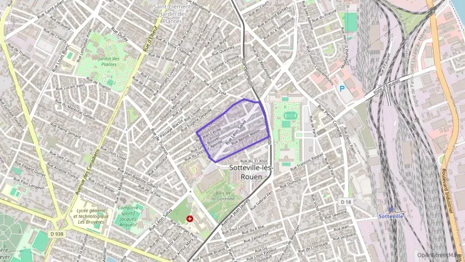 Appartement 64 m² trois pièces à vendre à Sotteville-lès-Rouen Appartement 64 m² trois pièces à vendre à Sotteville-lès-Rouen