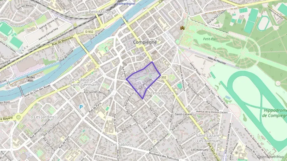 Appartement 72 m² trois pièces à vendre à Compiègne