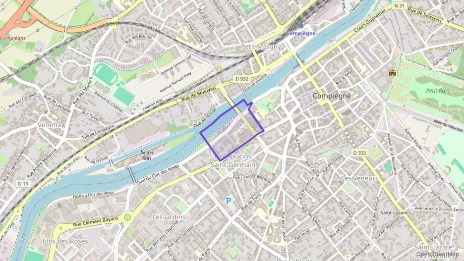 Appartement 34 m² deux pieces à vendre à Compiègne