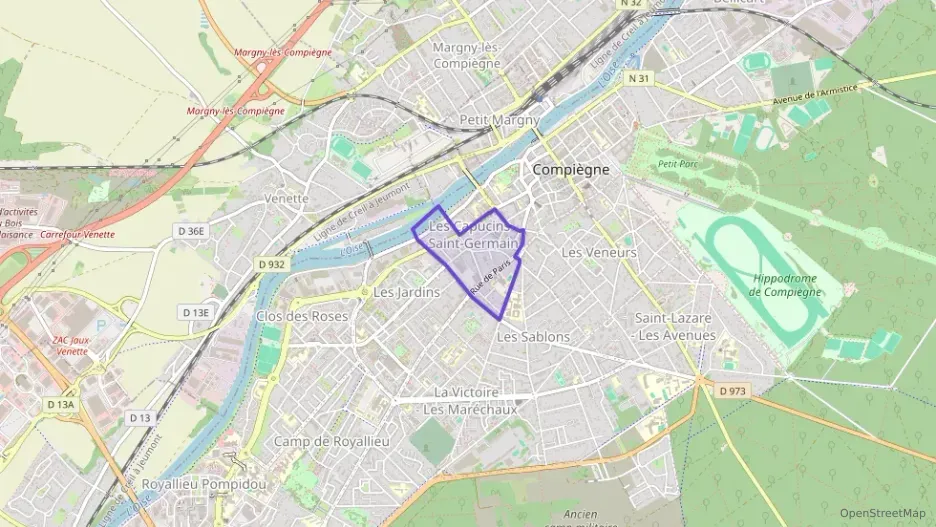 Appartement 42 m² deux pieces à vendre à Compiègne