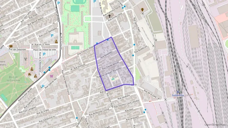 Appartement 45 m² deux pieces à vendre à Sotteville-lès-Rouen