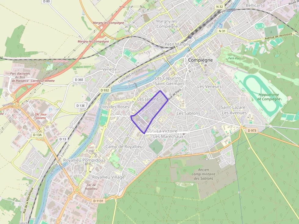 Appartement 37 m² deux pieces à vendre à Compiègne