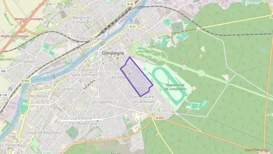 Appartement 90 m² trois pièces à vendre à Compiègne Appartement 90 m² trois pièces à vendre à Compiègne