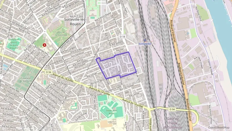 Appartement 82 m² quatre pièces à vendre à Sotteville-lès-Rouen