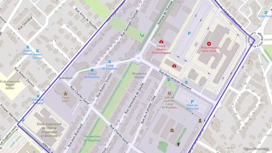 Appartement 74 m² trois pièces à vendre à Compiègne Appartement 74 m² trois pièces à vendre à Compiègne