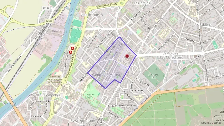 Appartement 74 m² trois pièces à vendre à Compiègne Appartement 74 m² trois pièces à vendre à Compiègne