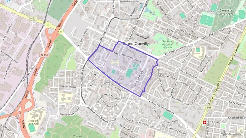 Appartement 75 m² quatre pièces à vendre à Le Grand-Quevilly Appartement 75 m² quatre pièces à vendre à Le Grand-Quevilly