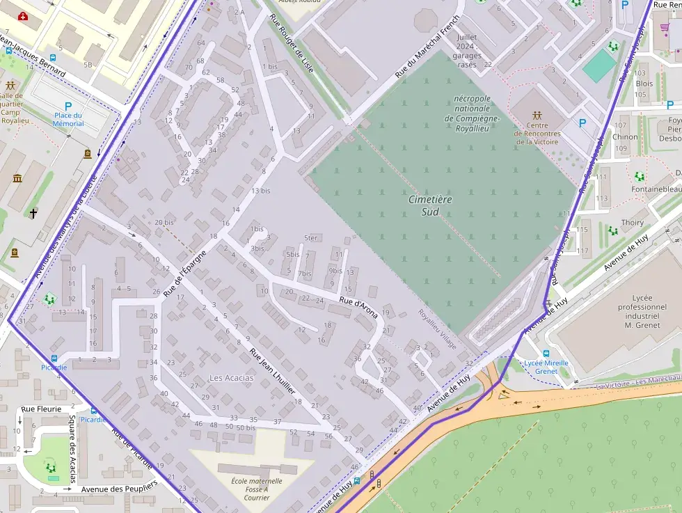 Appartement 80 m² quatre pièces à vendre à Compiègne